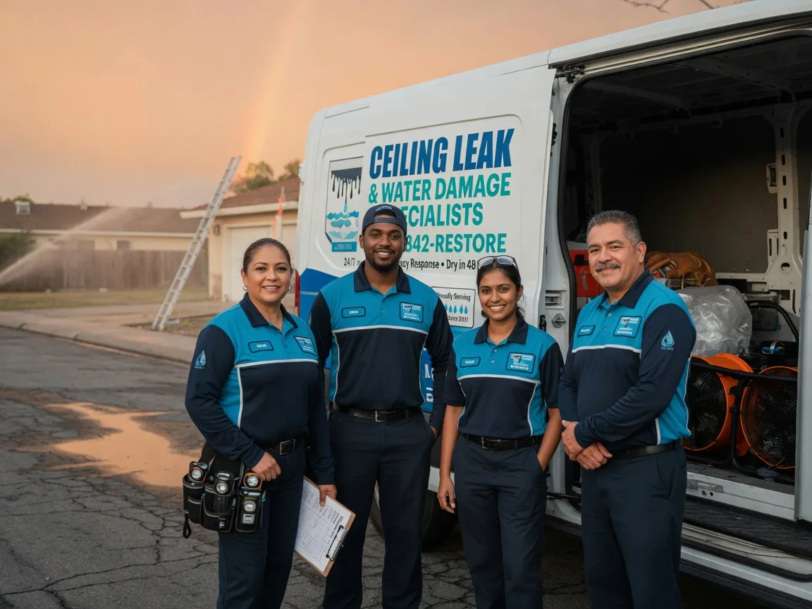 Ceiling Leak Cleanup company in Emerson, GA