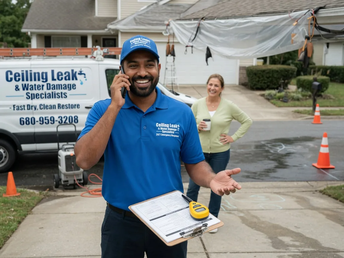 Ceiling Leak Cleanup Emerson, GA FAQs